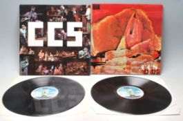 Two vinyl long play LP record albums by C.C.S (Col