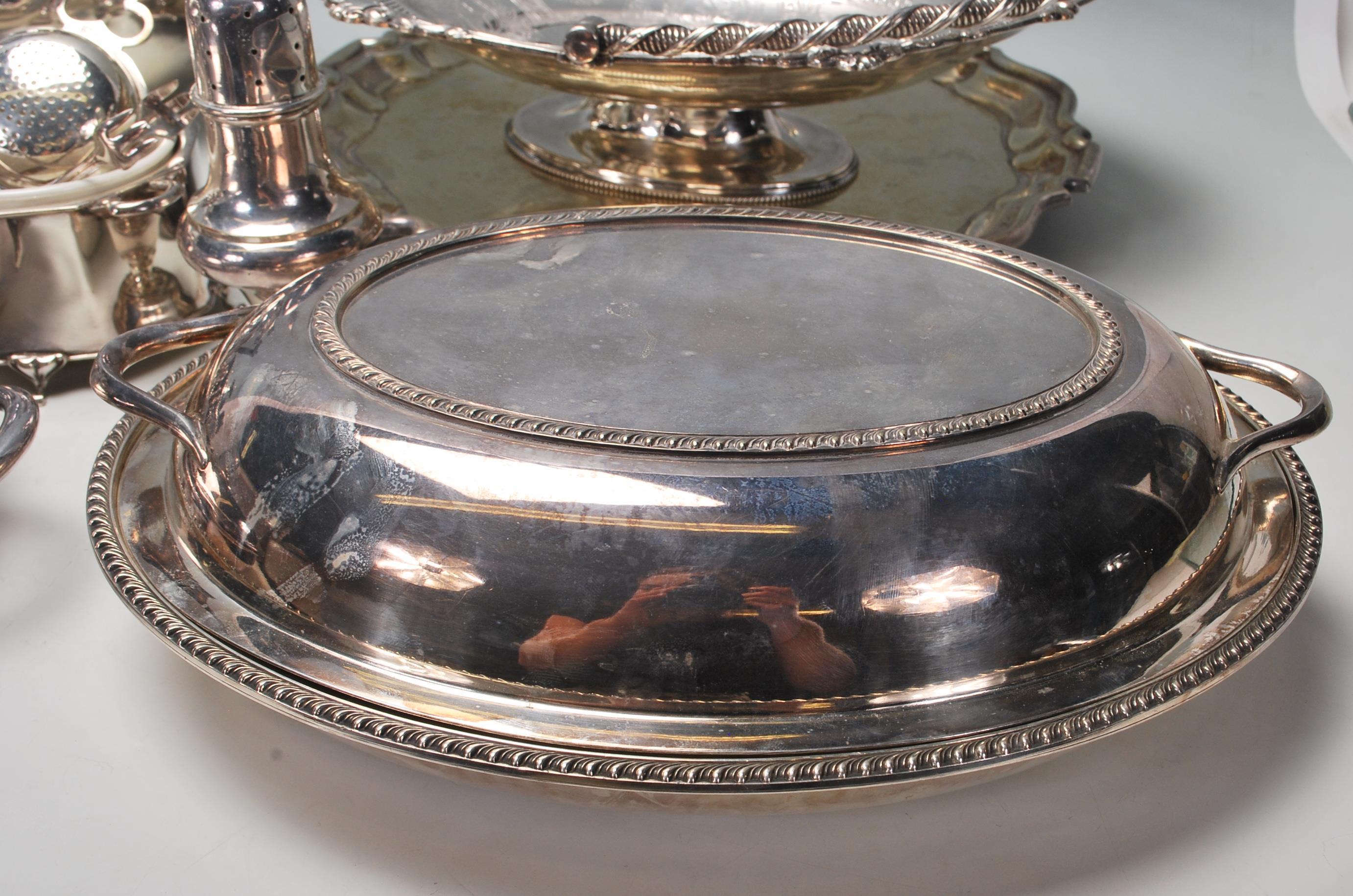 A good collection of 20th Century silver plated it - Image 2 of 14