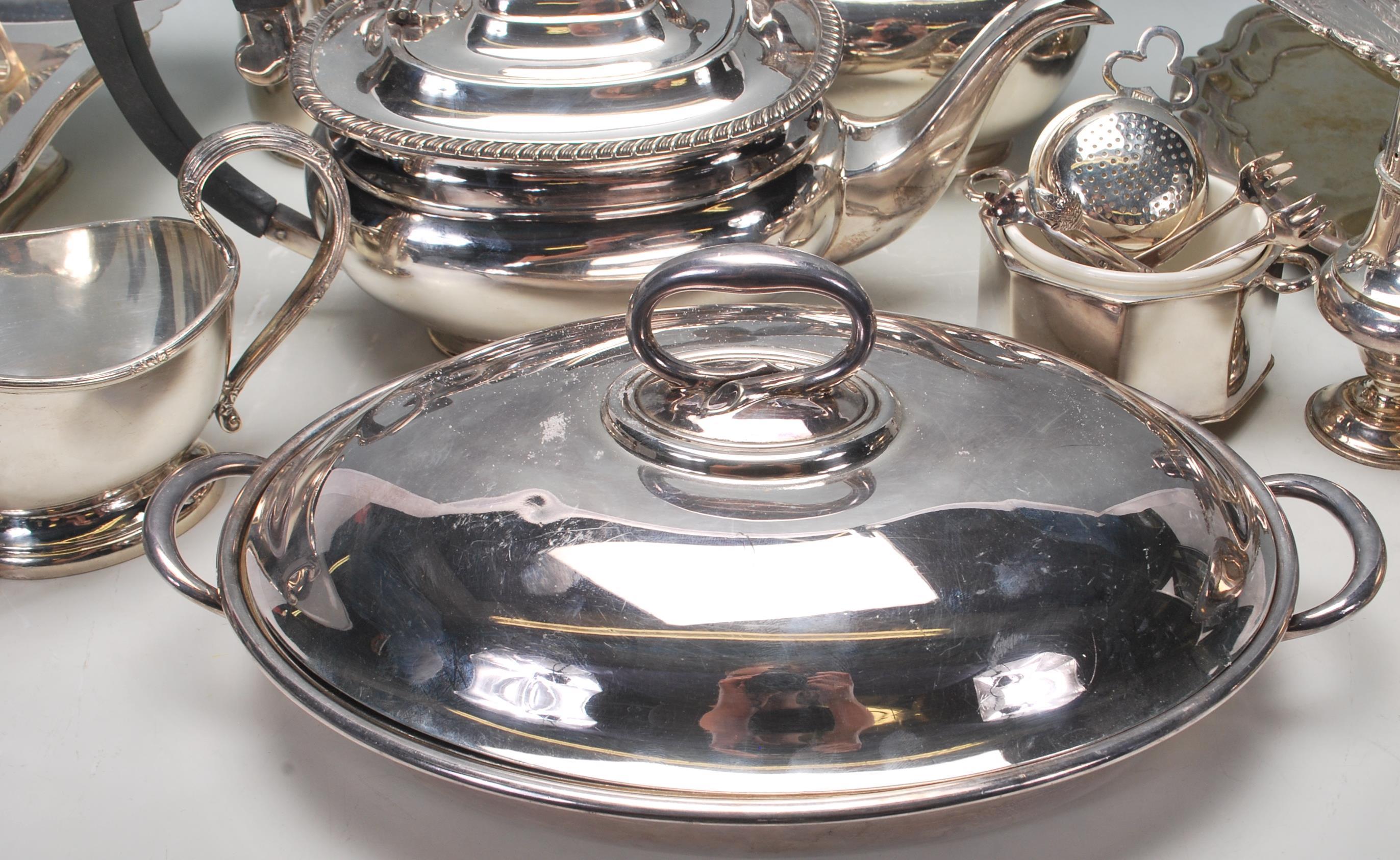 A good collection of 20th Century silver plated it - Image 3 of 14