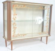 A 1930's Art Deco display cabinet / vitrine of sma