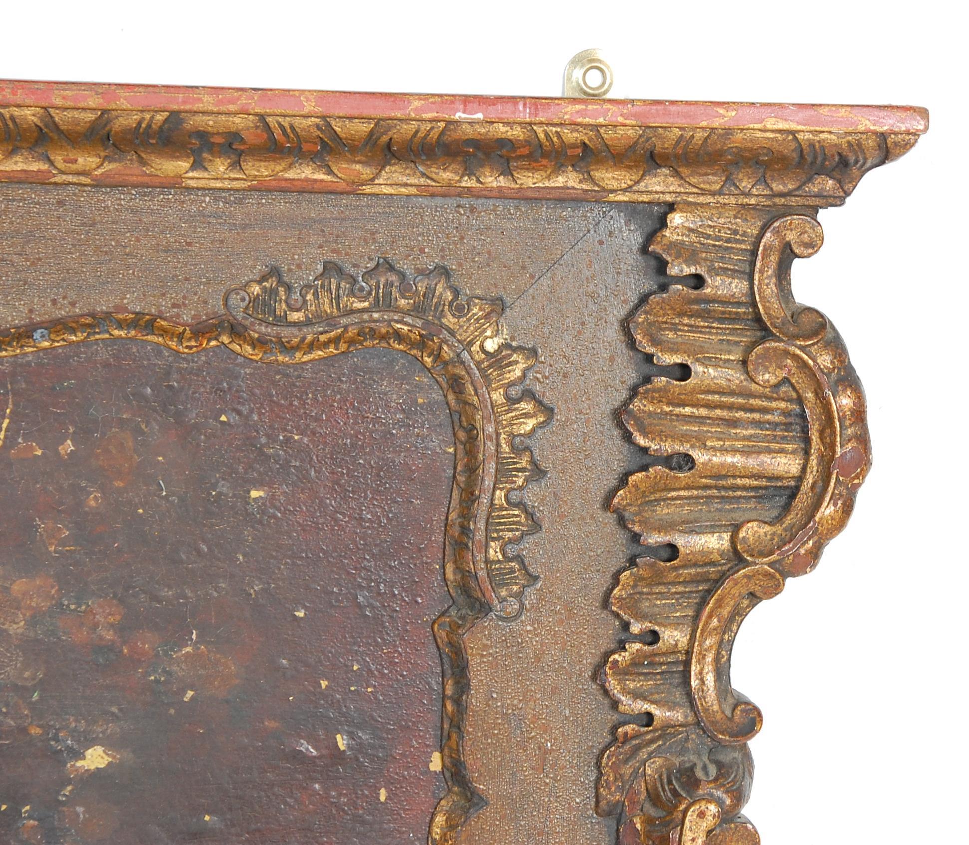 19TH CENTURY VICTORIAN WALL MIRROR IN GILT MOULDED - Image 5 of 12