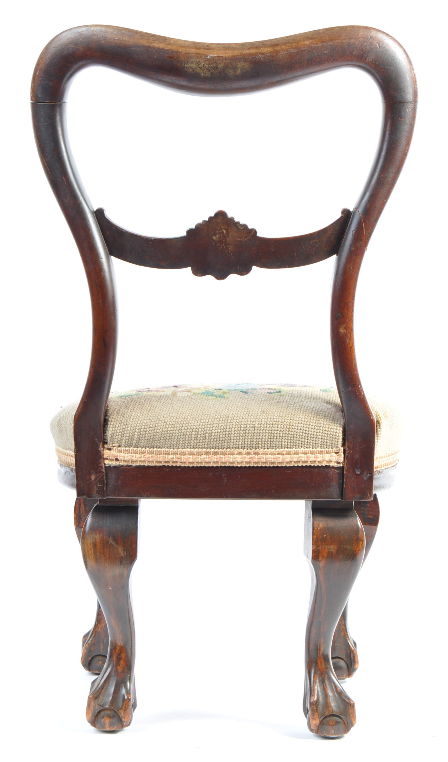 19TH CENTURY VICTORIAN MAHOGANY CHILDS CHAIR - Image 12 of 16