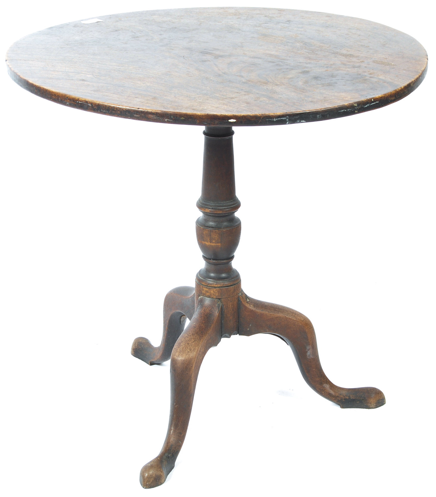 EARLY 19TH CENTURY GEORGIAN MAHOGANY WINE TABLE - Image 7 of 10