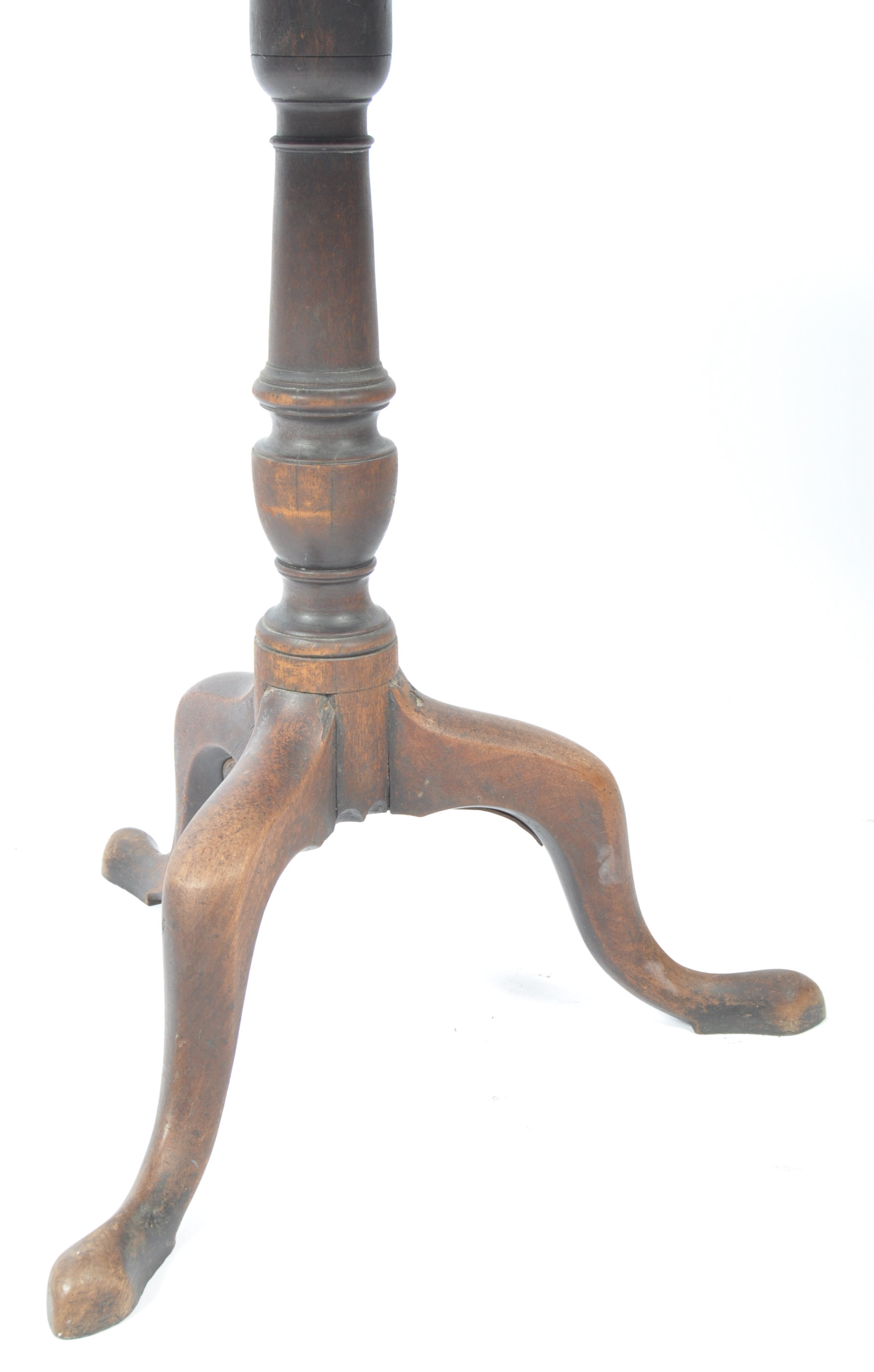 EARLY 19TH CENTURY GEORGIAN MAHOGANY WINE TABLE - Image 5 of 10