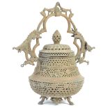 19TH CENTURY CHINESE / INDONESIAN BRONZE CENSER