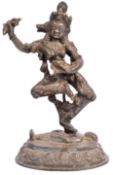 19TH CENTURY CHINESE / TIBETAN BRONZE FIGURINE