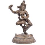 19TH CENTURY CHINESE / TIBETAN BRONZE FIGURINE