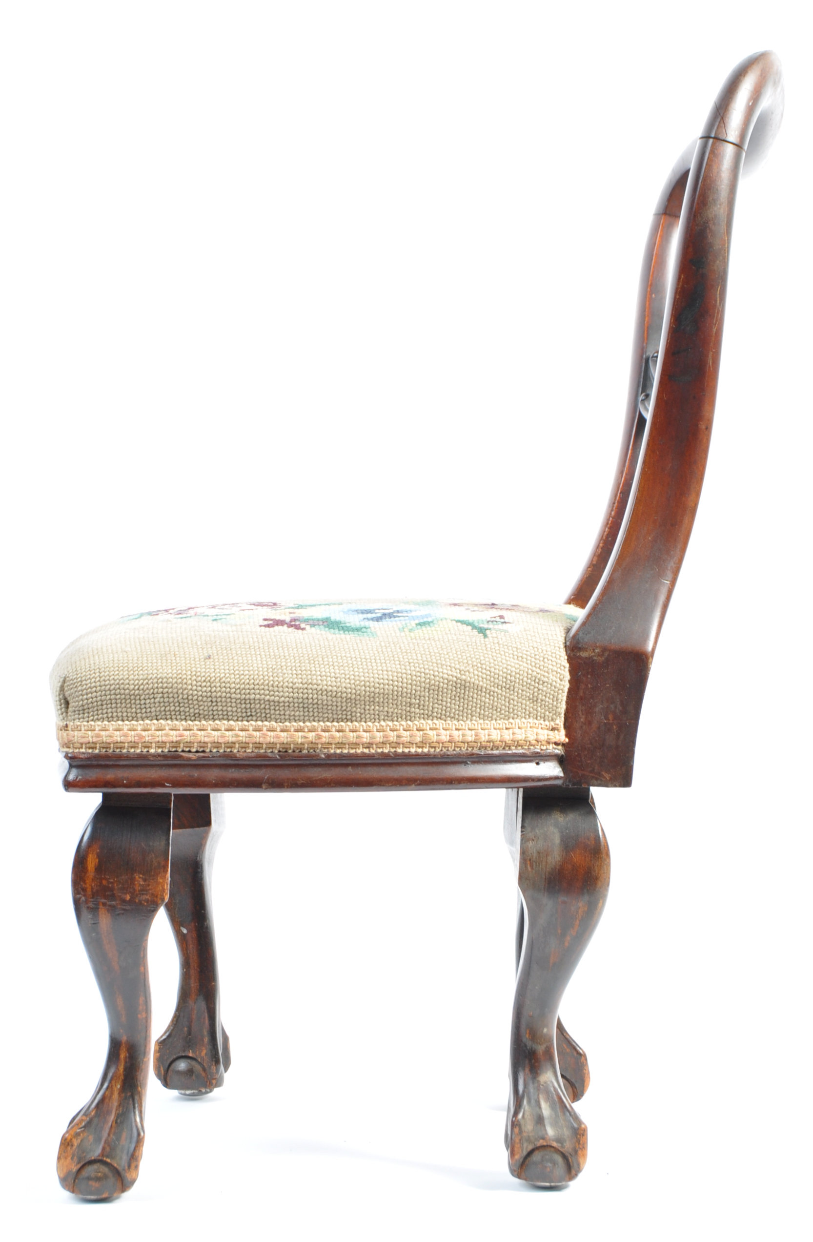 19TH CENTURY VICTORIAN MAHOGANY CHILDS CHAIR - Image 6 of 16