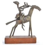 TRIBAL ANTIQUITIES - 20TH CENTURY AFRICAN BRONZE S