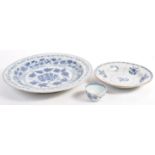 COLLECTION OF 18TH CENTURY CHINESE BLUE AND WHITE