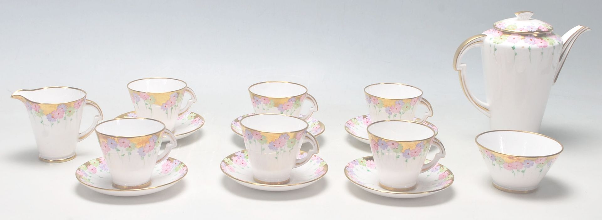 VINTAGE STANDARD CHINA ENGLISH PORCELAIN TEA SET