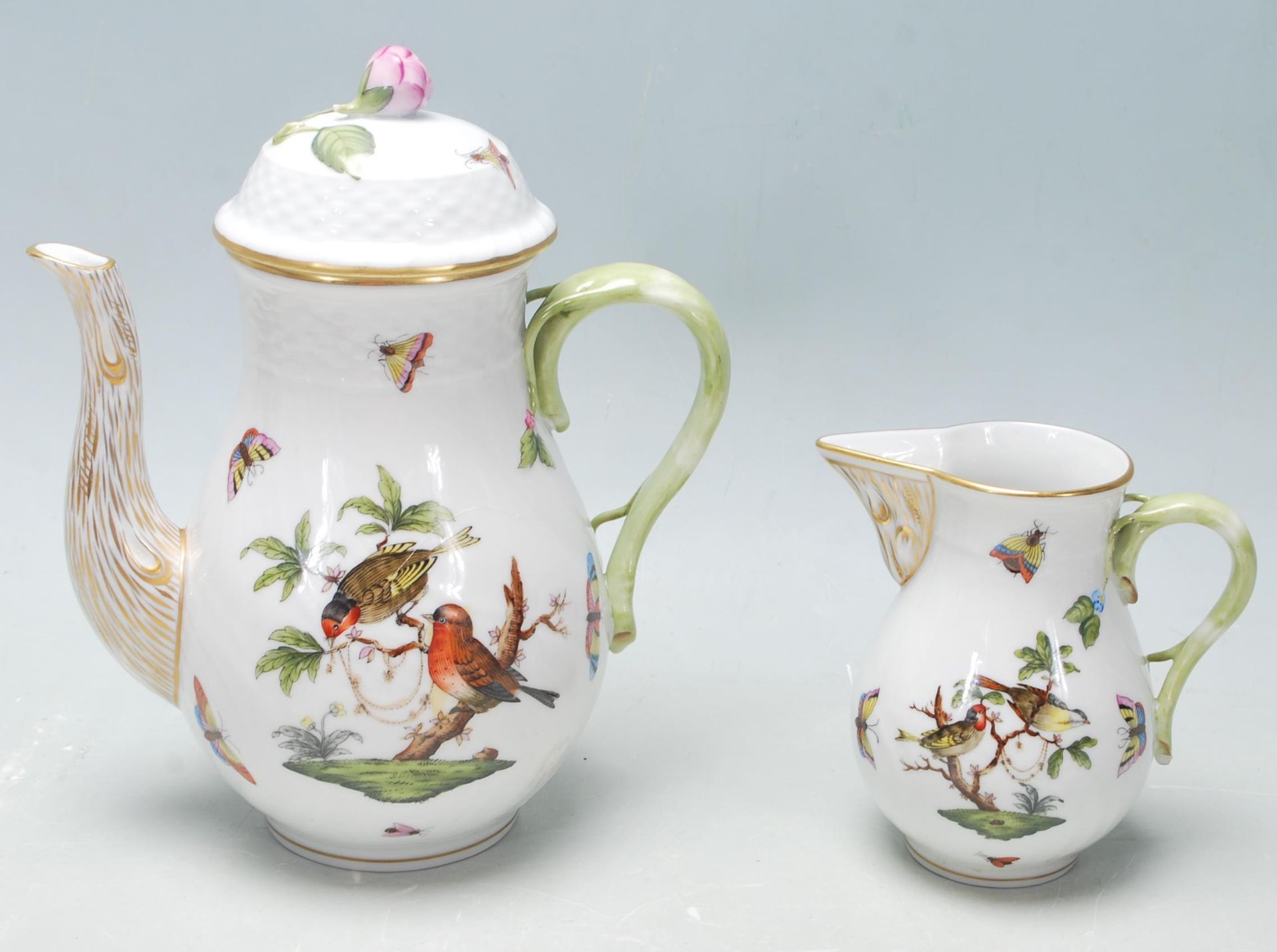 HEREND TEA SERVICE HAND PAINTED - Bild 4 aus 8