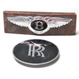 CLASSIC CAR BENTLEY LOGO