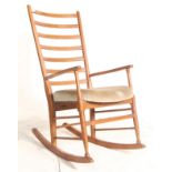 Scandart of High Wycombe, England A vintage 20th century Danish Scandart rocking chair - armchair