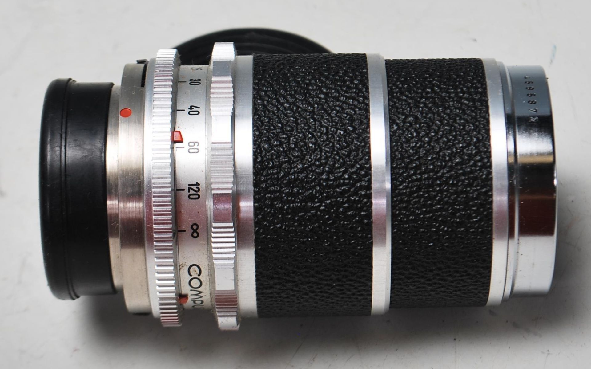 A vintage German Voigtländer camera along with spare lenses to include Nikkor S C auto 1:1.4 f= - Bild 9 aus 14