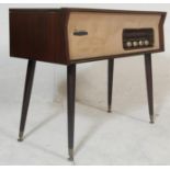 A  rare mid 20th century circa 1950's Emerson HI-Fidelity record player and radio having a