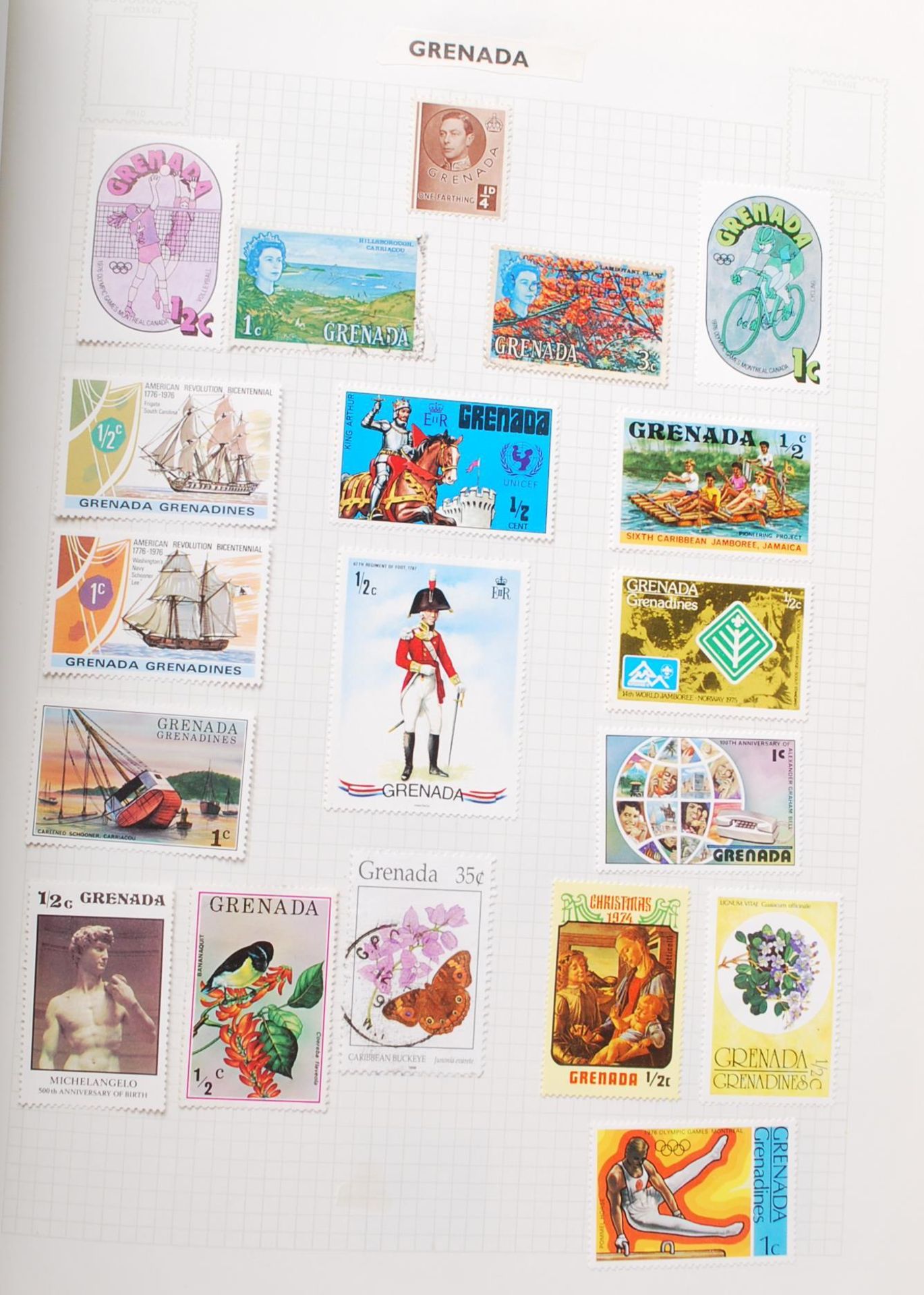 LARGE COLLECTION OF ALL-WORLD 20TH CENTURY STAMPS - Bild 21 aus 28
