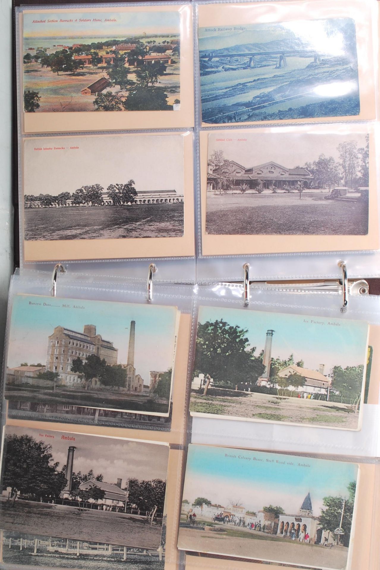 INDIA  - Valuable collection of 264 Indian picture postcards. Mostly antique to post WWI. Impressive - Bild 3 aus 8