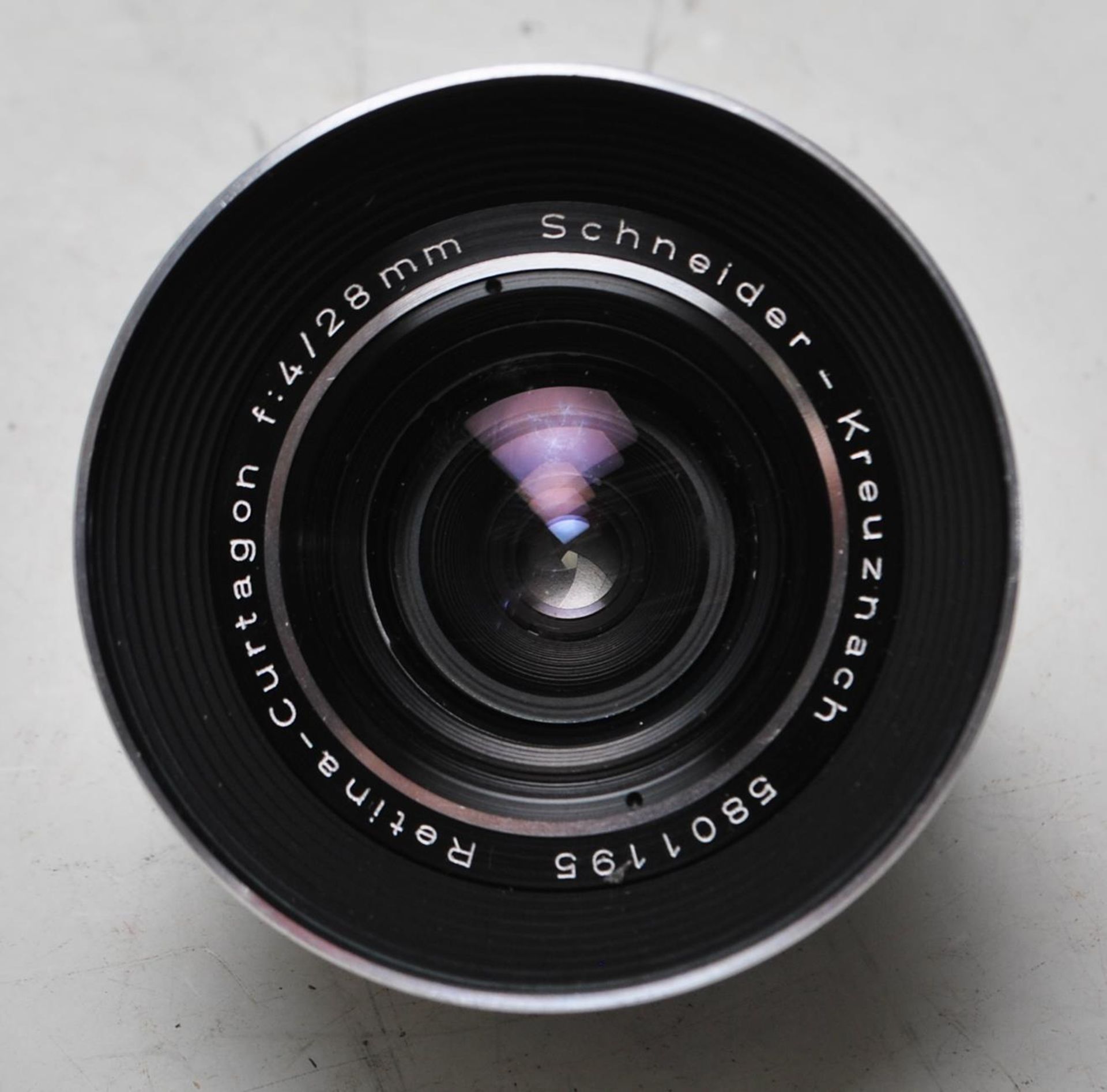 A vintage German Voigtländer camera along with spare lenses to include Nikkor S C auto 1:1.4 f= - Bild 14 aus 14