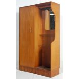 MID CENTURY TEAKWOOD HUBBI ROBE WARDROBE