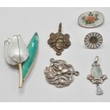 ANTIQUE AND LATER ART NOUVEAU AND NORWEGIAN JEWELLERY