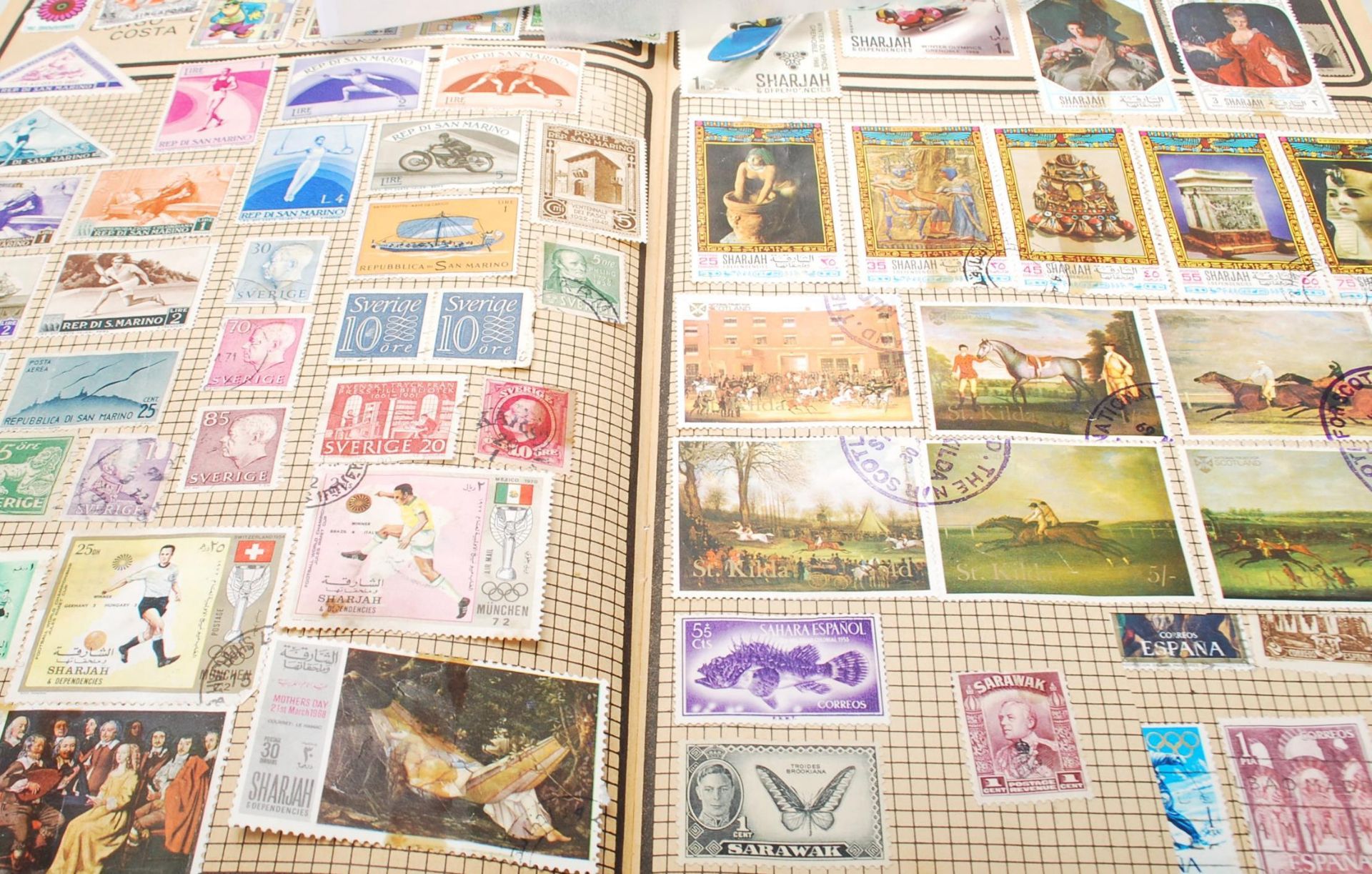 LARGE COLLECTION OF ALL-WORLD STAMPS - Bild 6 aus 9