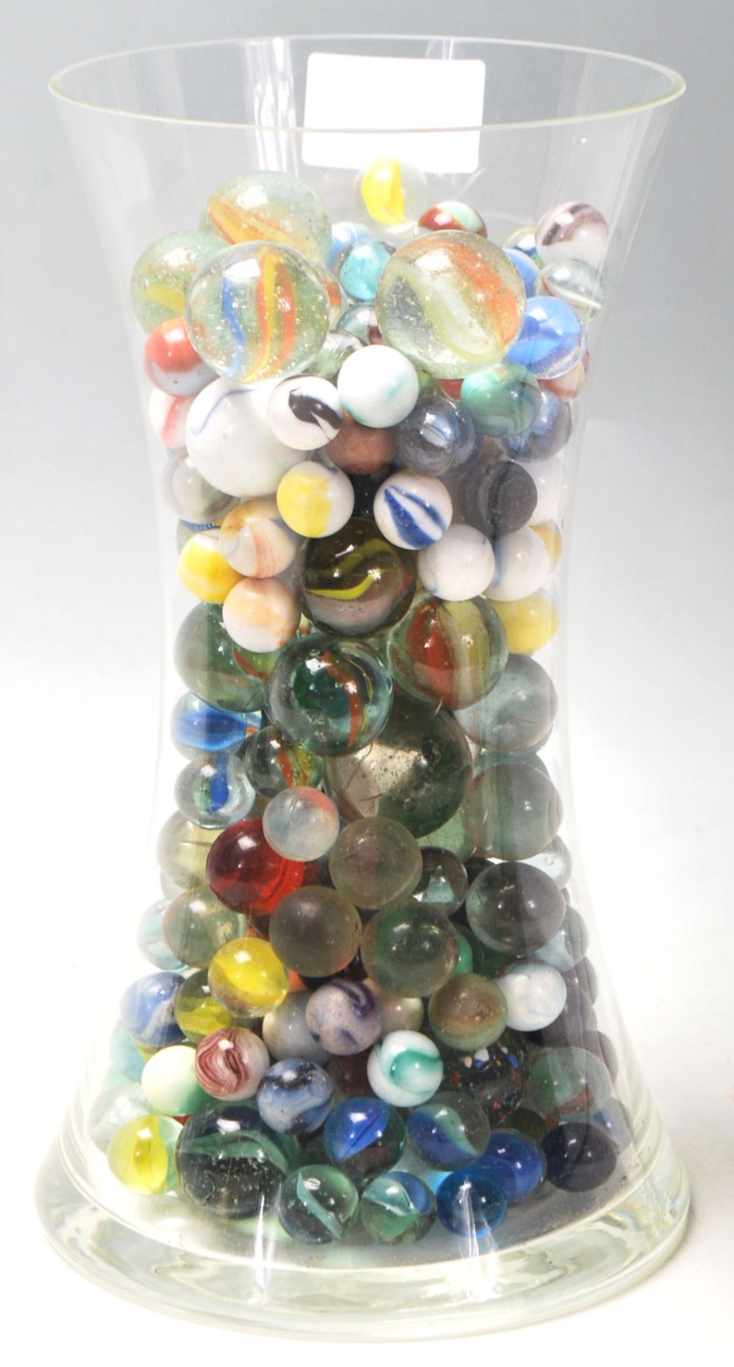 A collection of believed antique and vintage 19th and 20th century marbles to include handmade