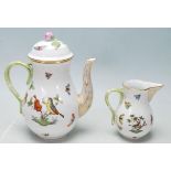 HEREND TEA SERVICE HAND PAINTED
