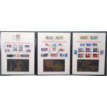 COLLECTION OF FLEETWOOD PRESENTATION STAMP DISPLAYS