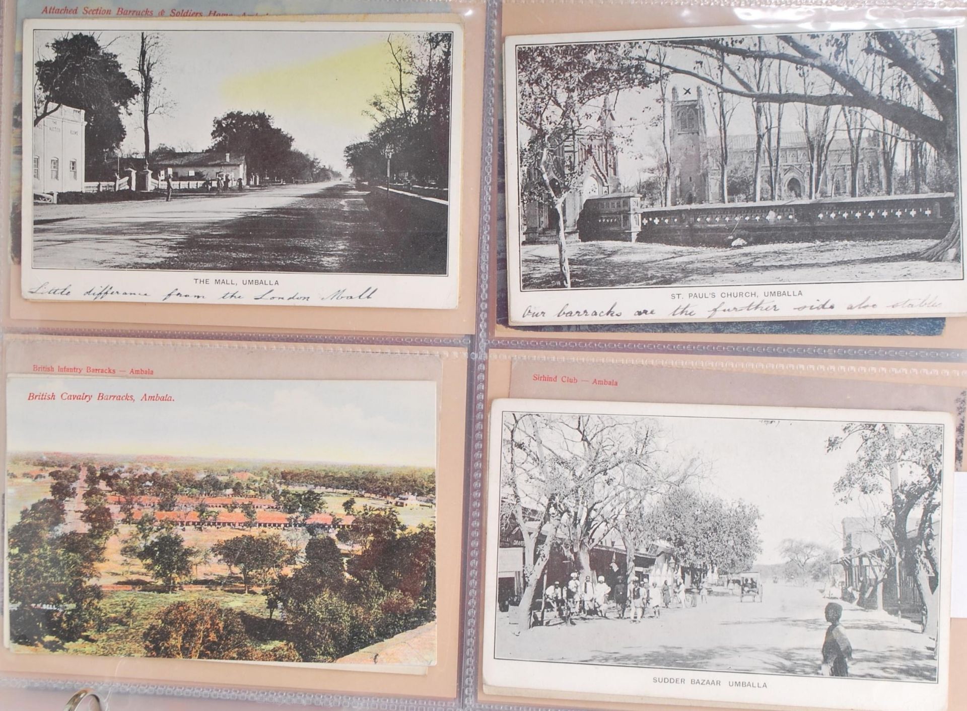 INDIA  - Valuable collection of 264 Indian picture postcards. Mostly antique to post WWI. Impressive - Bild 2 aus 8
