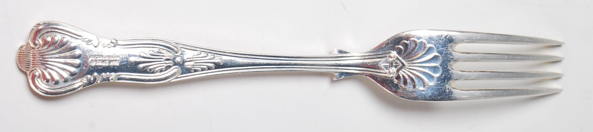 A 20th century retro silver plated EPNS canteen of cutlery complete in the original presentation - Bild 6 aus 6