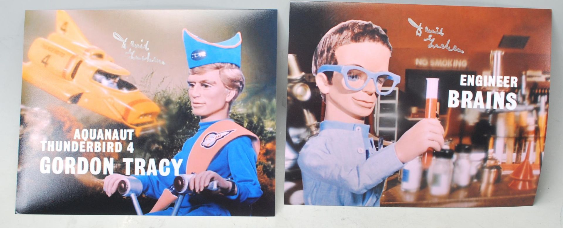 THUNDERBIRDS - DAVID GRAHAM - AUTOGRAPHED PHOTOGRAPHS