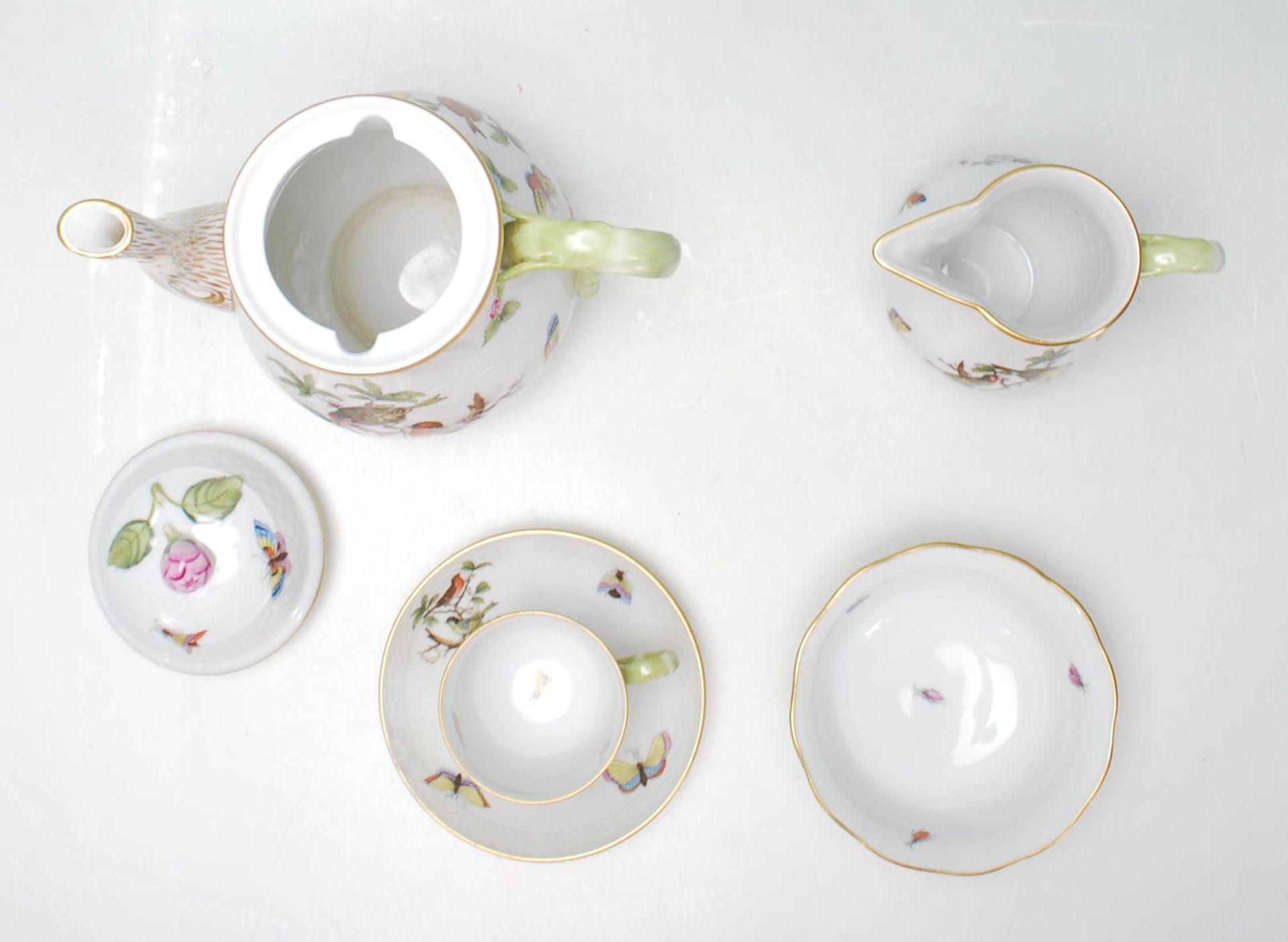 HEREND TEA SERVICE HAND PAINTED - Bild 7 aus 8