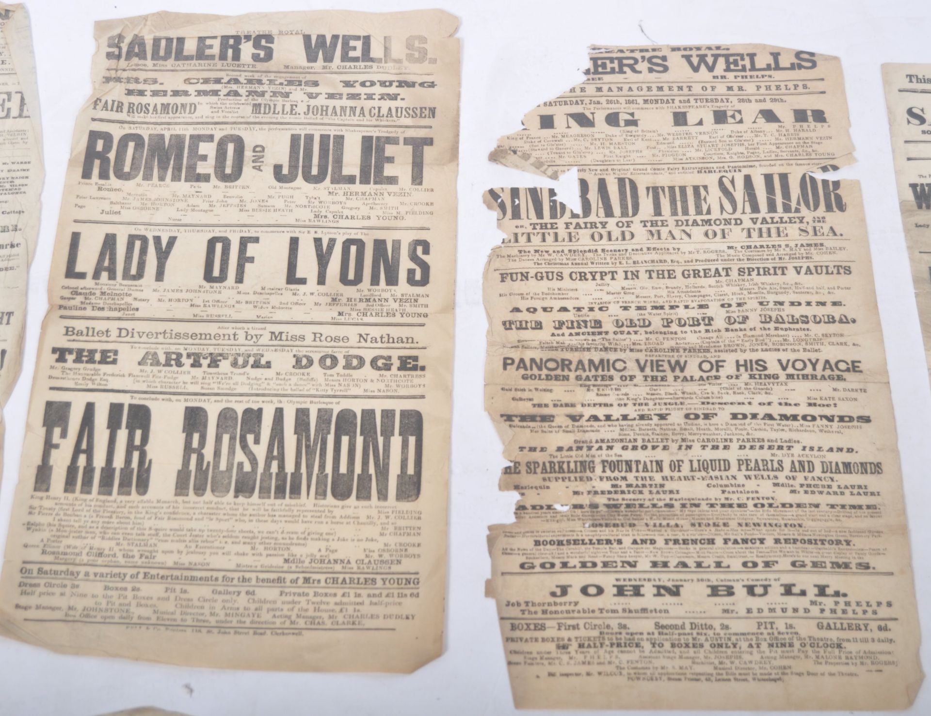 VICTORIAN EPHEMERA COLLECTION - 19TH CENTURY THEATRE POSTERS - Bild 2 aus 7