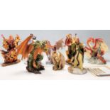 COLLECTABLE HOLLANDSCRAFT ENCHANTICA RESIN FIGURINES