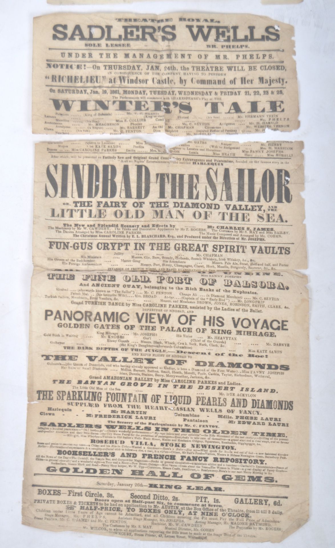 VICTORIAN EPHEMERA COLLECTION - 19TH CENTURY THEATRE POSTERS - Bild 5 aus 7