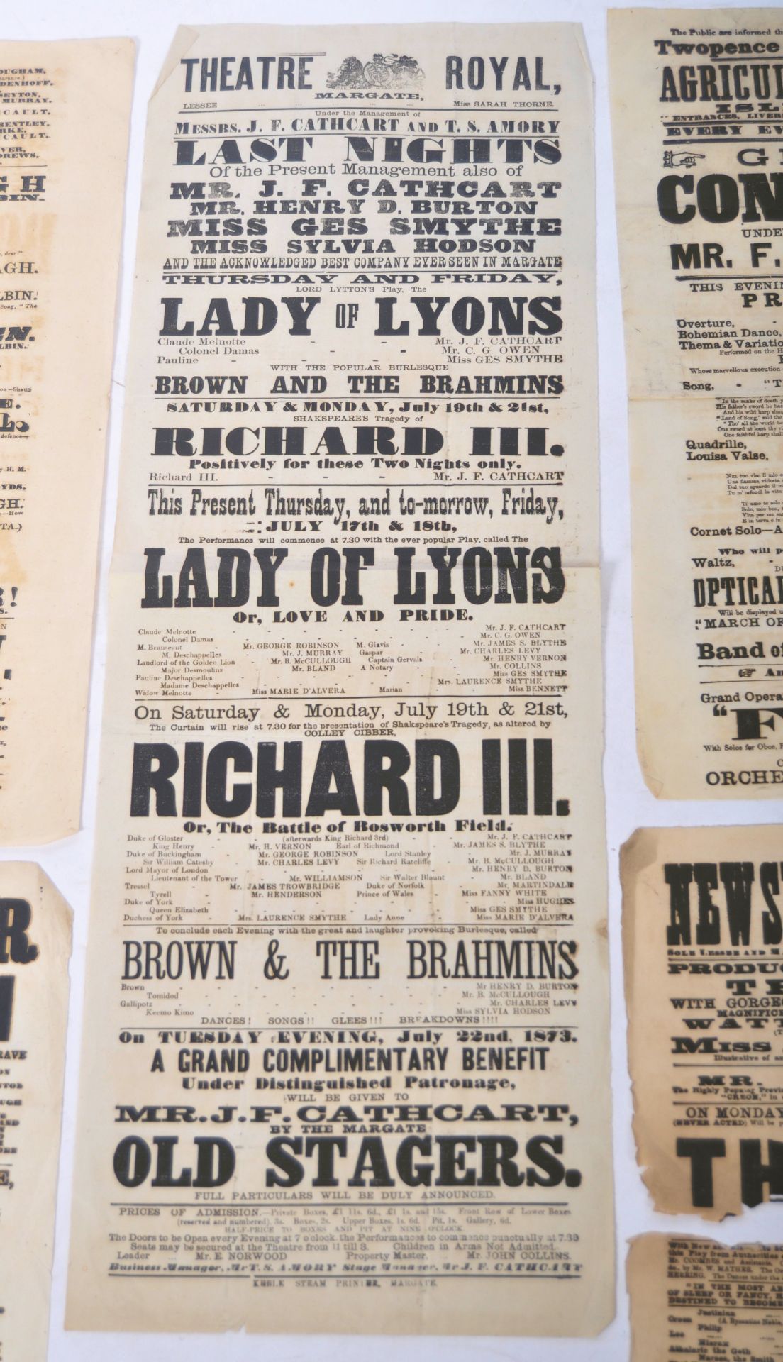 VICTORIAN EPHEMERA COLLECTION - 19TH CENTURY THEATRE POSTERS - Bild 3 aus 8