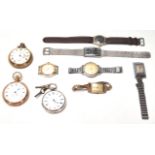 A very good collection of vintage retro 20th century watches / wristwatches / pocket watches to
