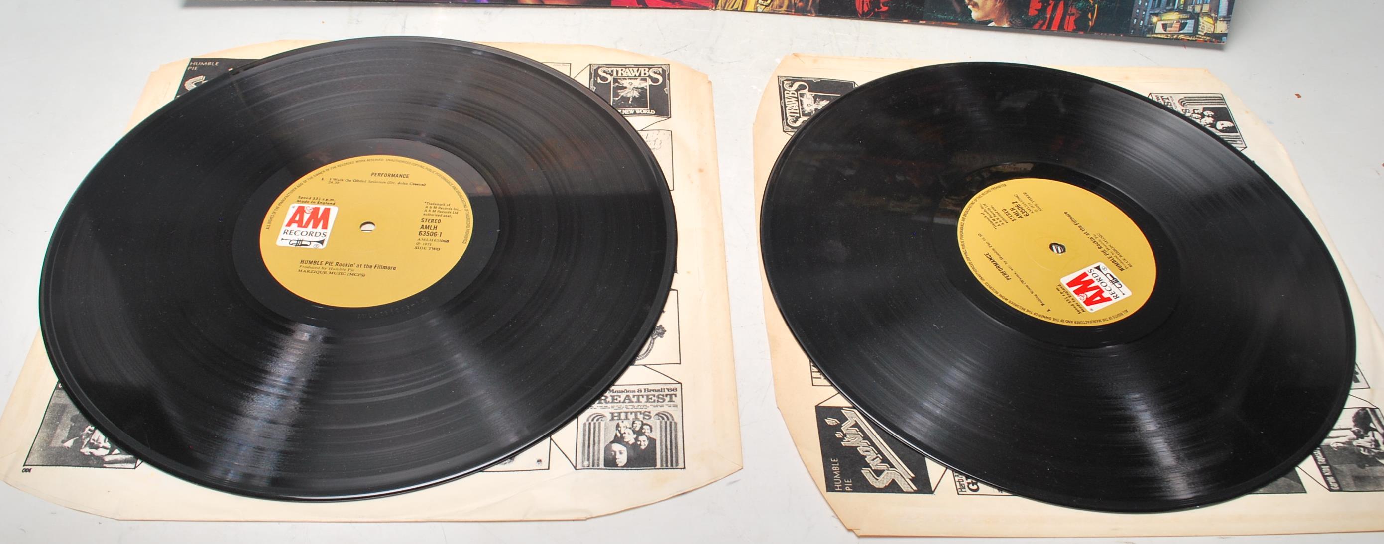 HUMBLE PIE - TWO VINYL RECORD LPS - EAT IT & ROCKIN' THE FILLMORE - Image 9 of 9