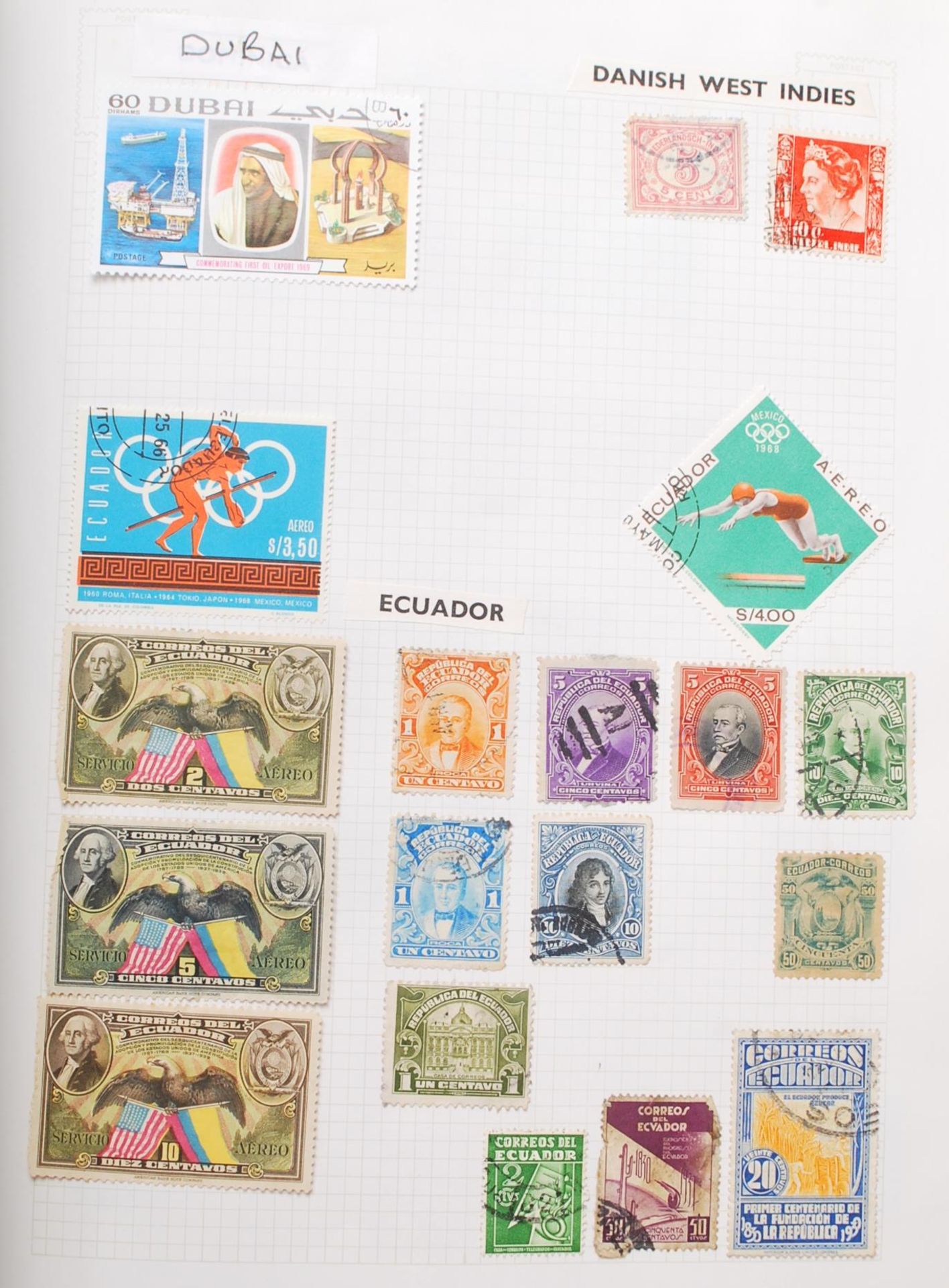 LARGE COLLECTION OF ALL-WORLD 20TH CENTURY STAMPS - Bild 23 aus 28