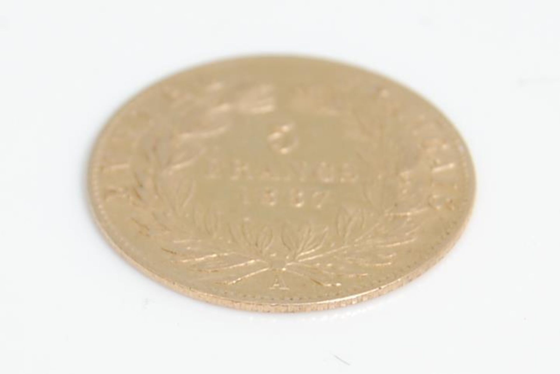 19TH CENTURY NAPOLEON III GOLD COIN - Image 3 of 3