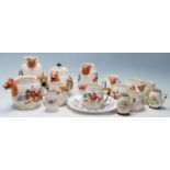 A collection of early 20th Century ceramic tableware to include a fine bone china Crown