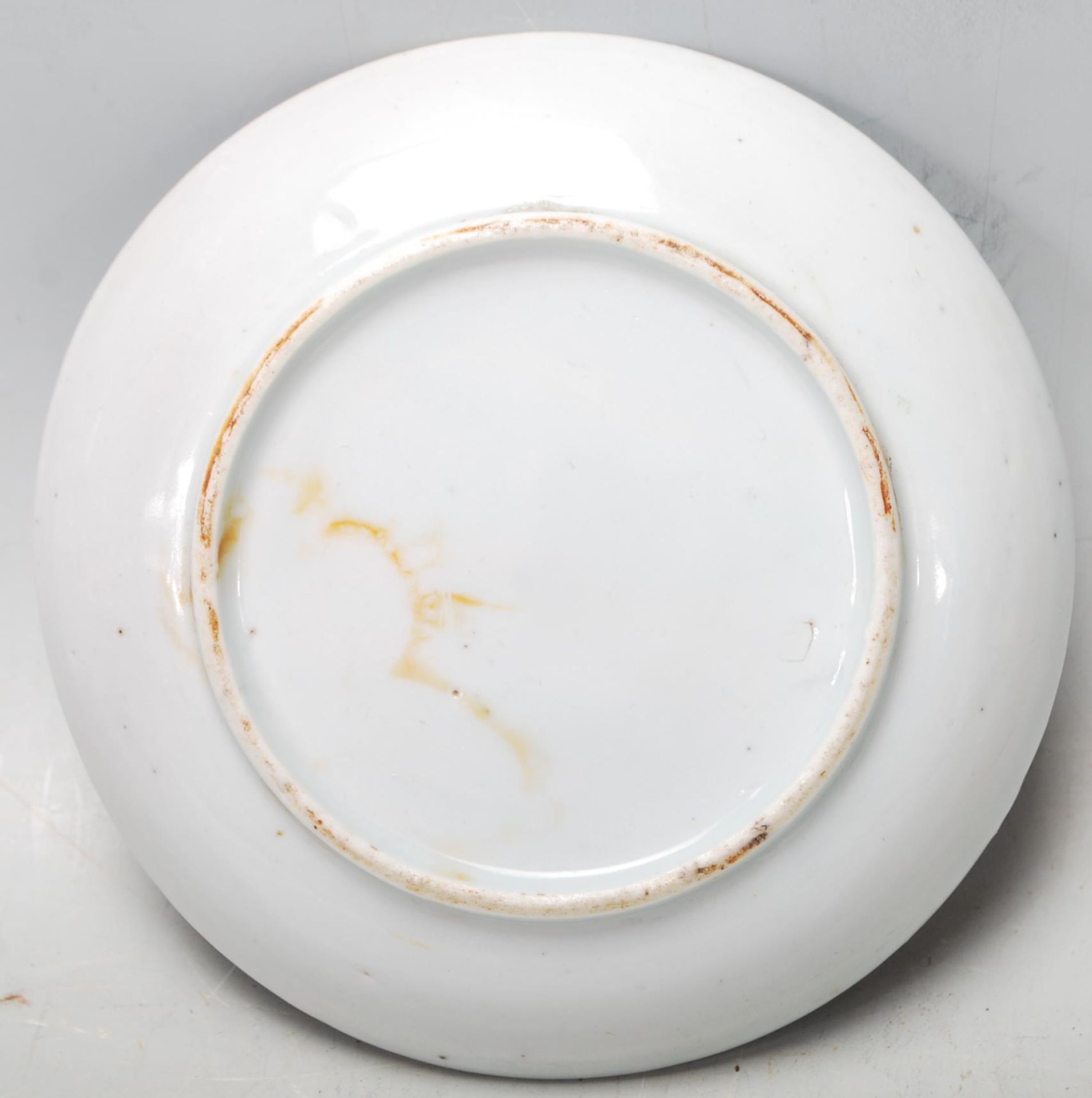A 19th century Chinese / Canton /Cantonese cup and saucer having the tradition decoration to the - Bild 9 aus 9