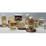 A collection of vintage clocks to include H. Samuel, Quartz, London Clock Co, Estyma, Seiko,