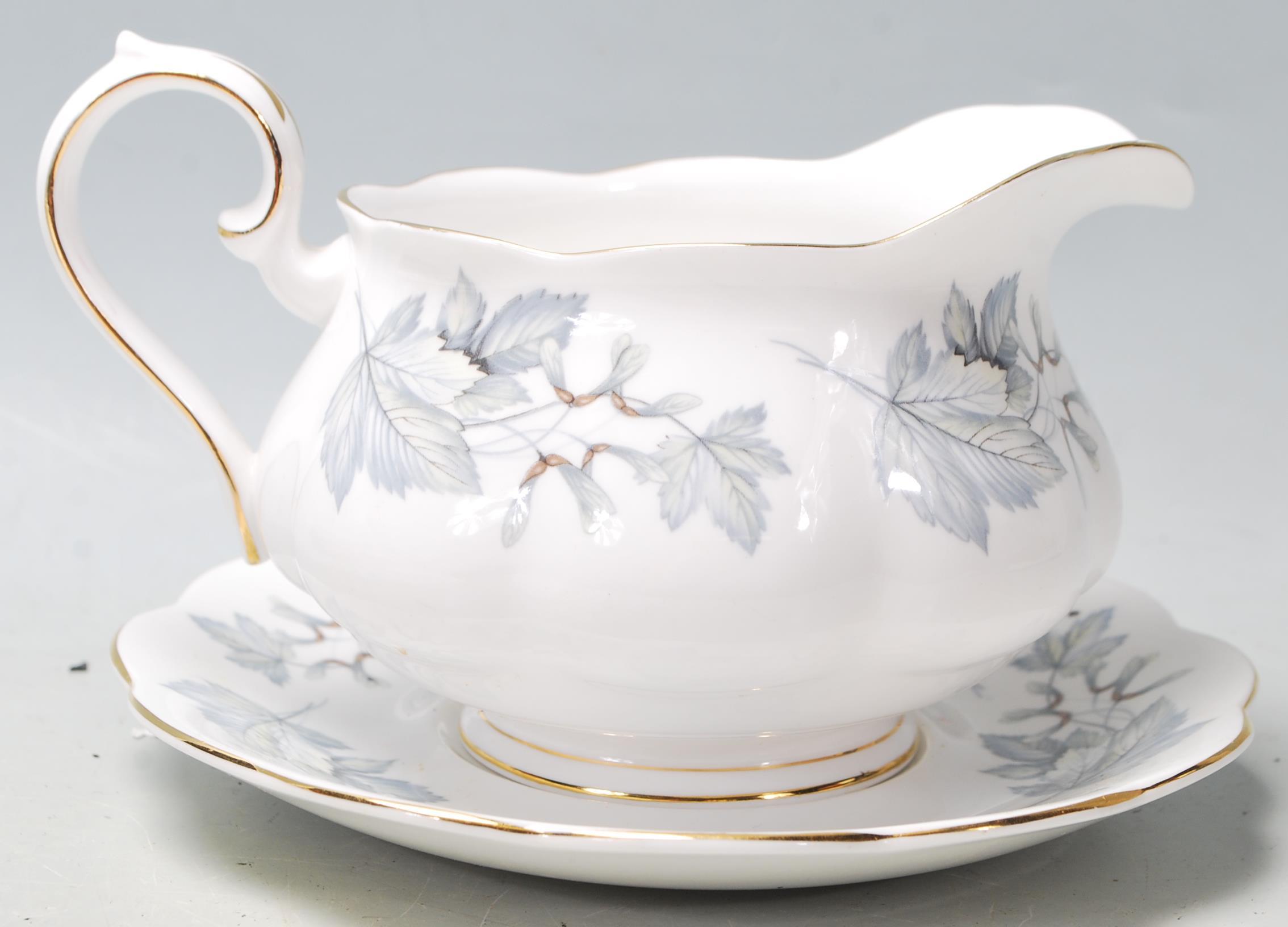 A large Royal Albert Silver maple bone china tea set / dining service comprising of a six twin - Image 12 of 14