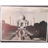 INDIA  - Valuable collection of 264 Indian picture postcards. Mostly antique to post WWI. Impressive