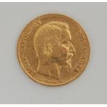 19TH CENTURY FRENCH LOUIS NAPOLEON BONAPARTE GOLD