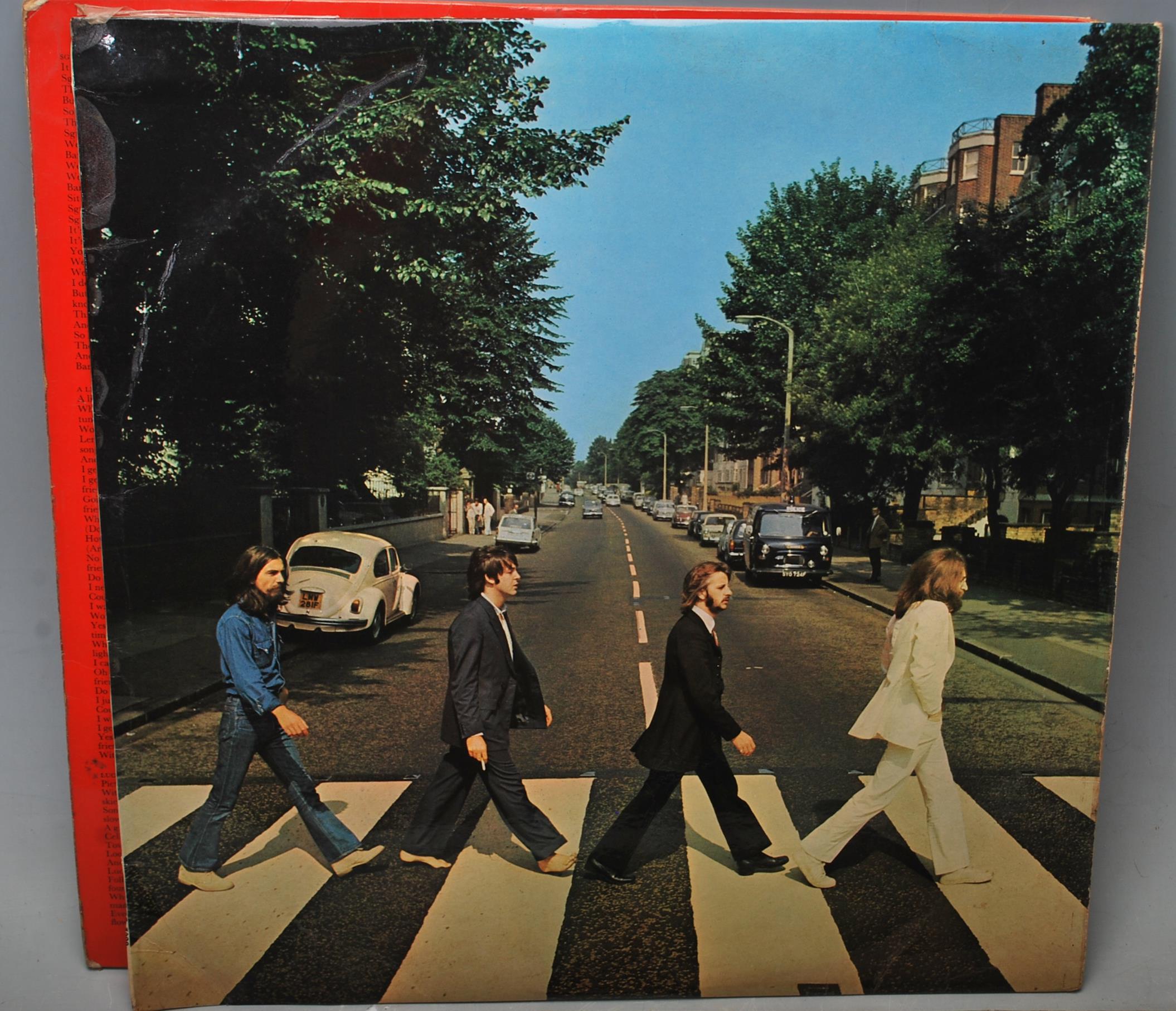 THE BEATLES - COLLECTION OF X3 VINTAGE VINYL RECORD LPS - Image 4 of 7