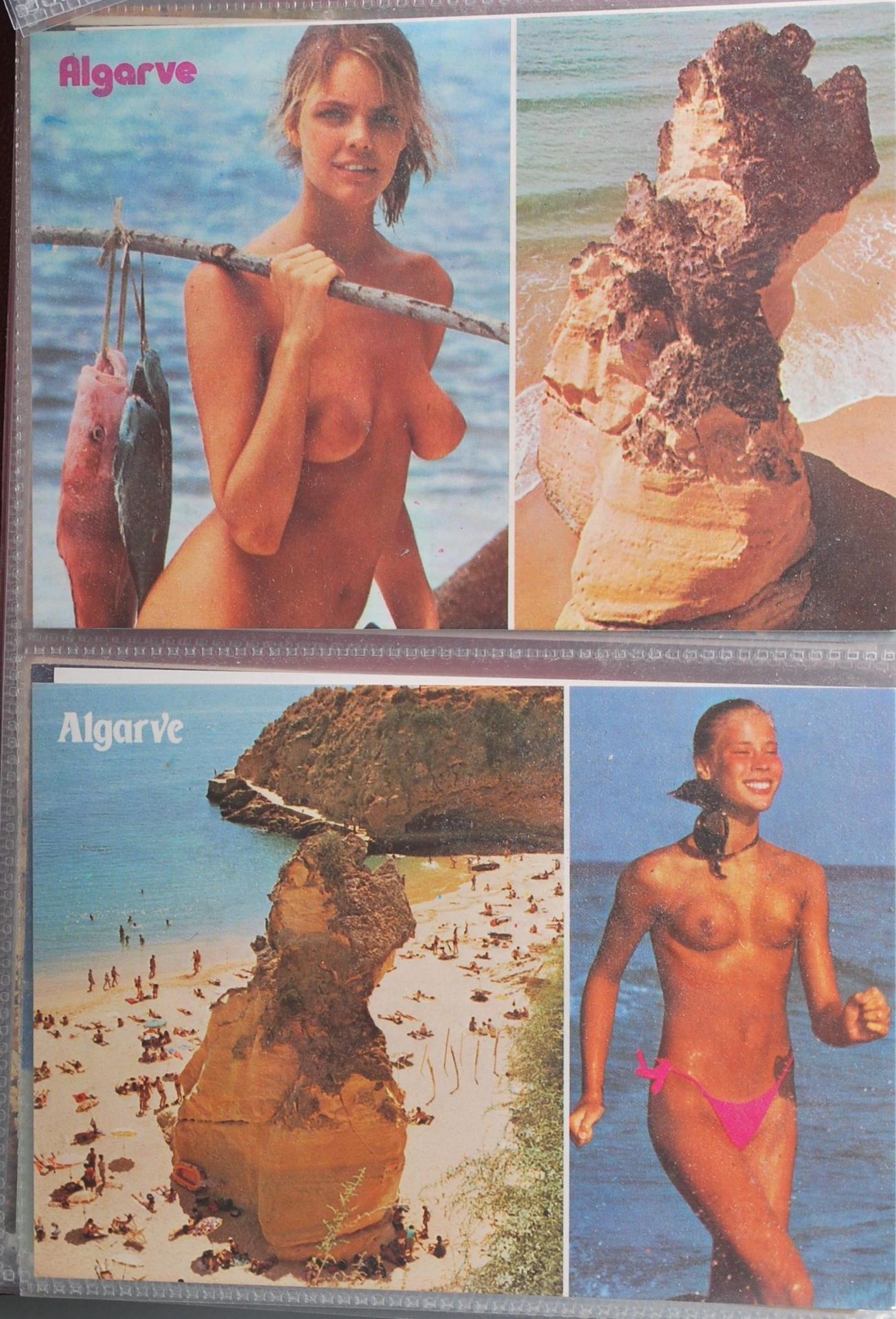 Erotic / Pornographic postcards - a collection of x55. Modern collection of semi-naked, nude, and - Bild 19 aus 28