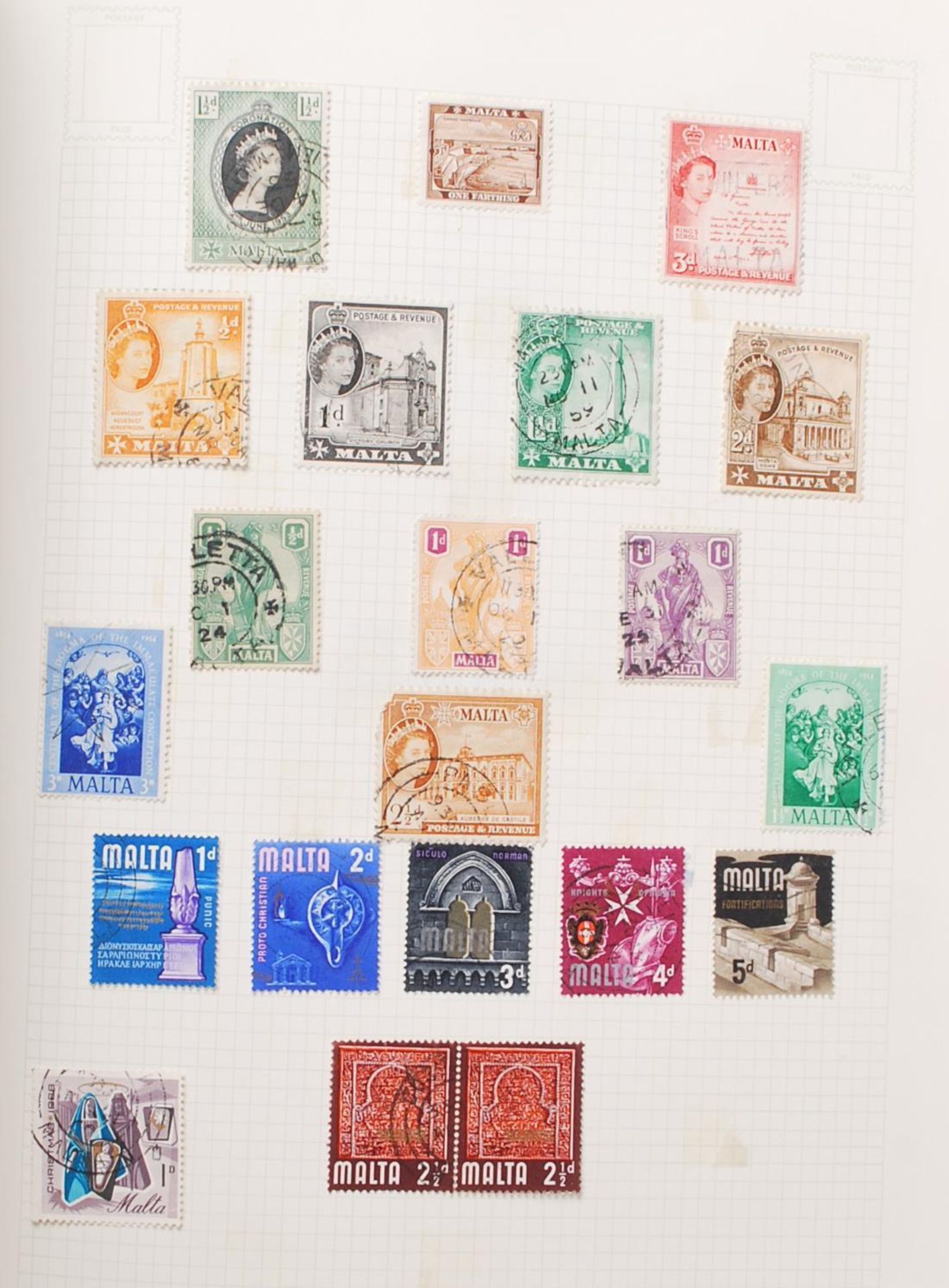 LARGE COLLECTION OF ALL-WORLD 20TH CENTURY STAMPS - Bild 13 aus 28
